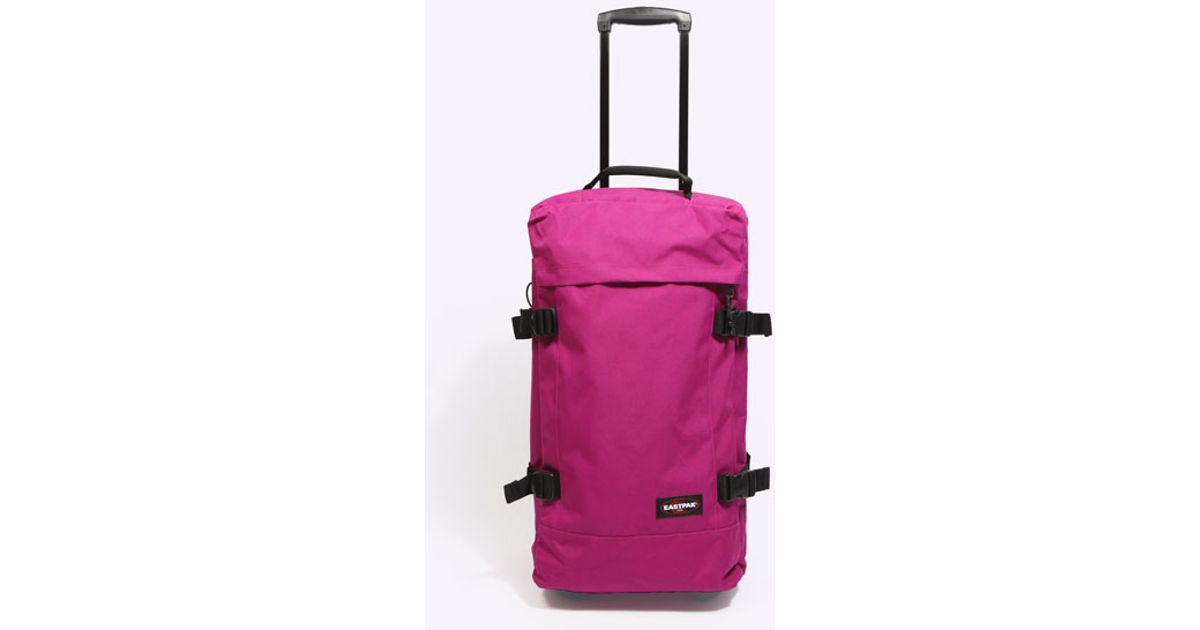 pink wheelie suitcase