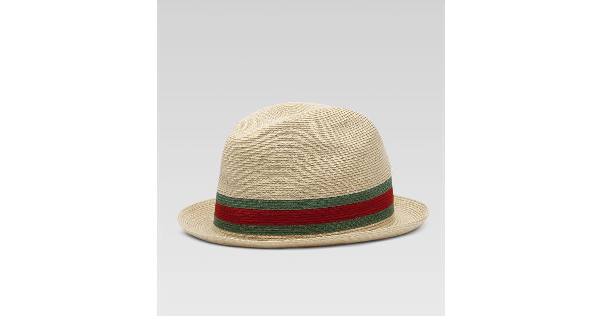 straw hat gucci