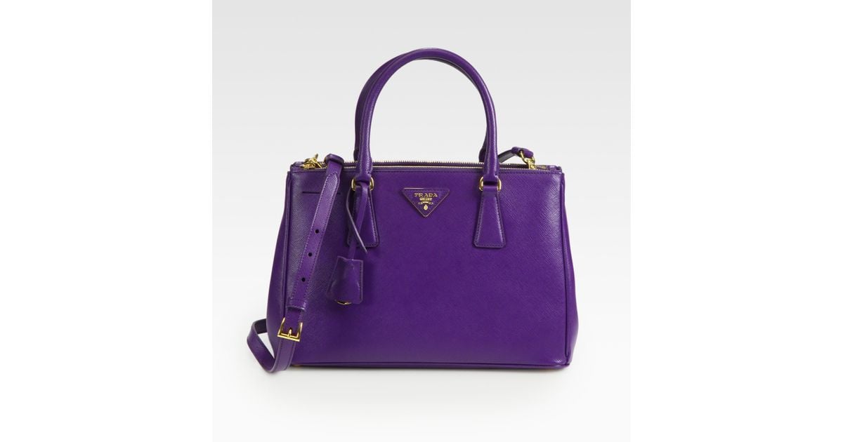 purple prada bag