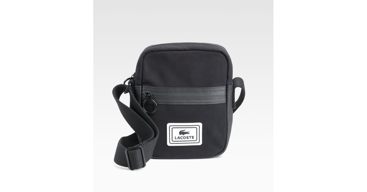 lacoste crossbody bag mens