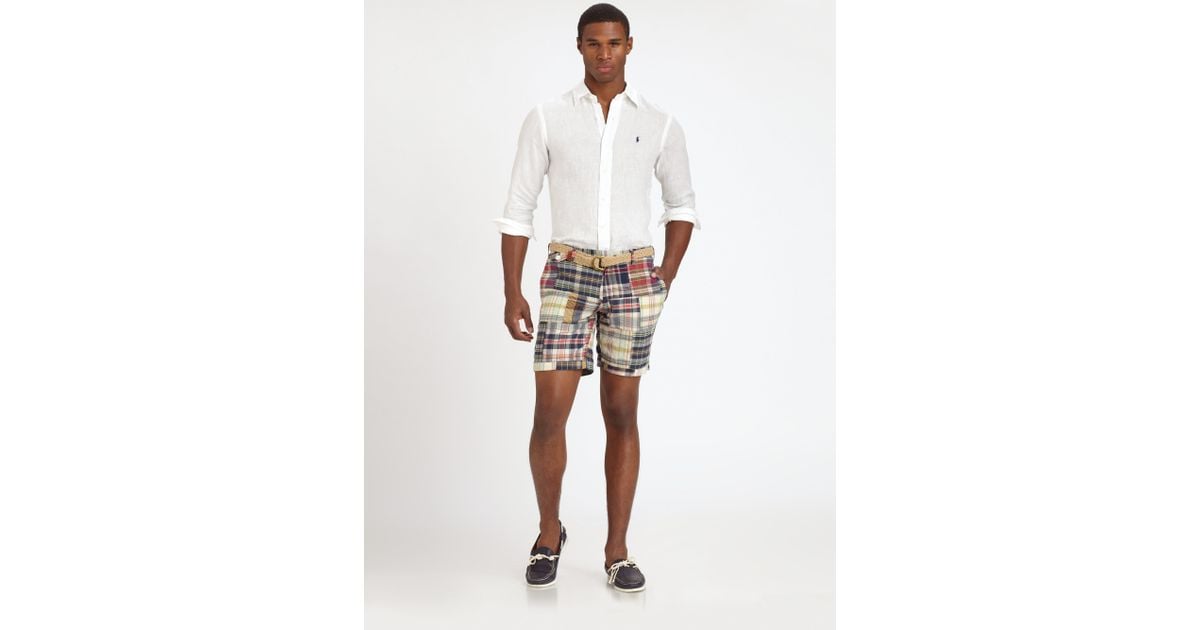 Polo Ralph Lauren Madras Shorts for Men 