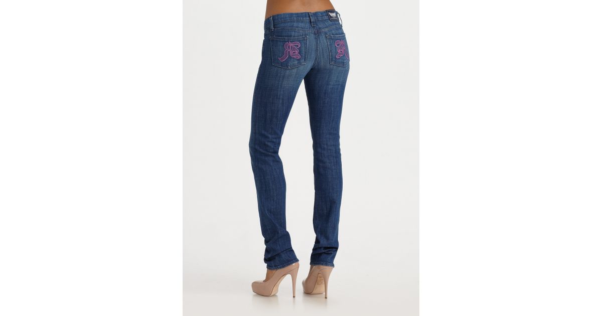 Republic Stella Low Rise Straight Jeans 