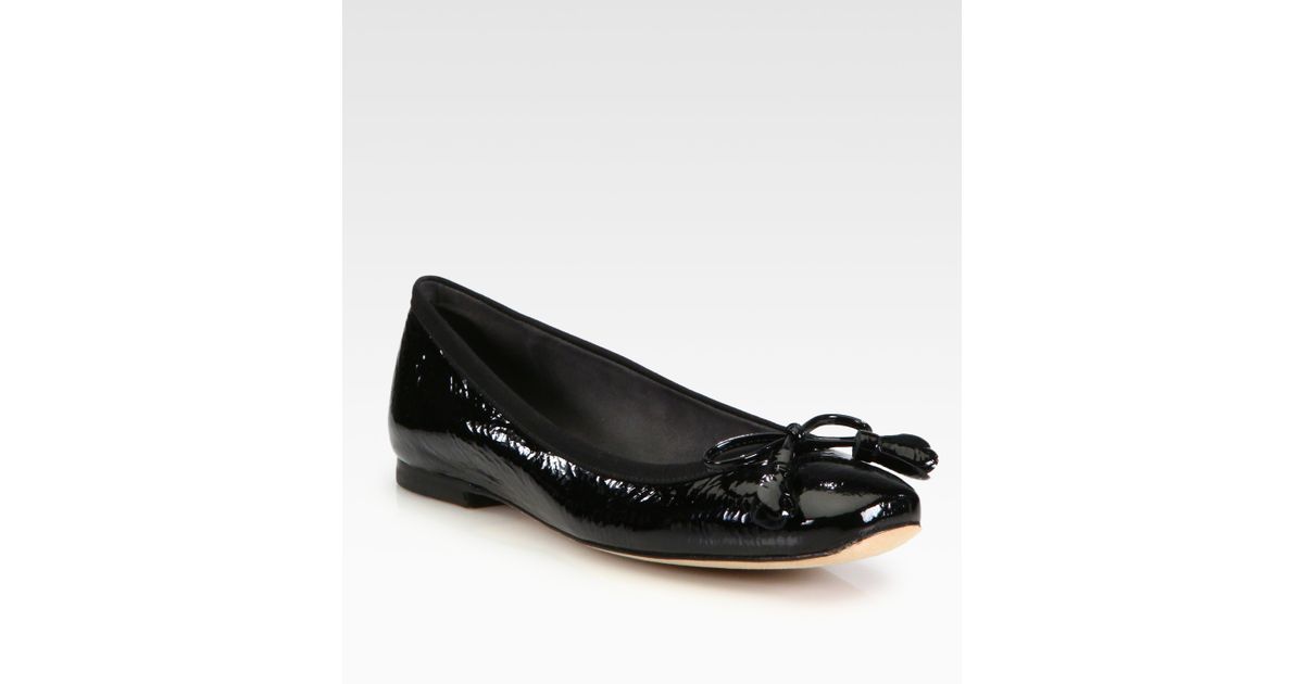 stuart weitzman tulip bow flats