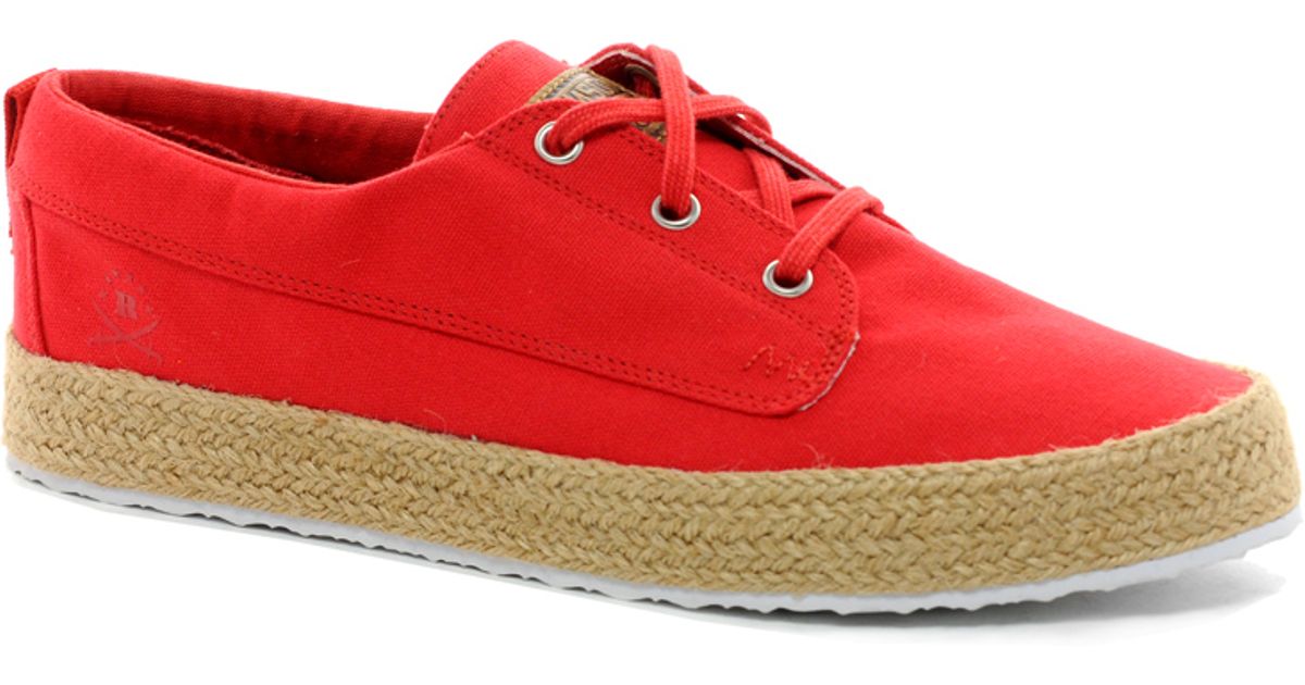 adidas Originals Pier Espadrilles in Red for Men Lyst
