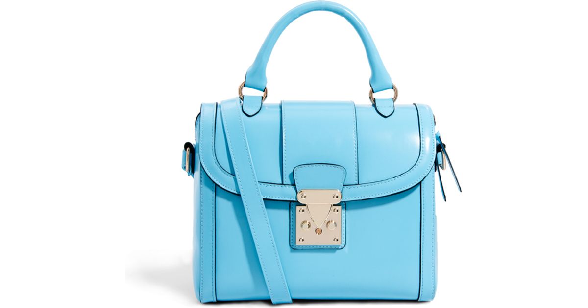 asos blue bag