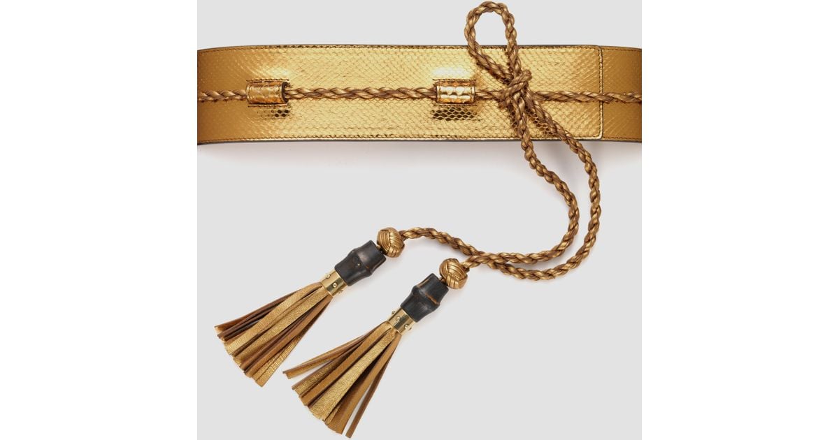 gucci rope belt