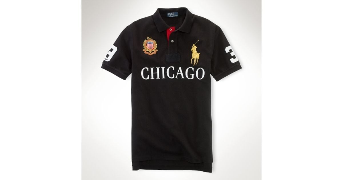 For Pony Lauren Polo Fit Black Ralph Men City Custom Big xeWQCBord