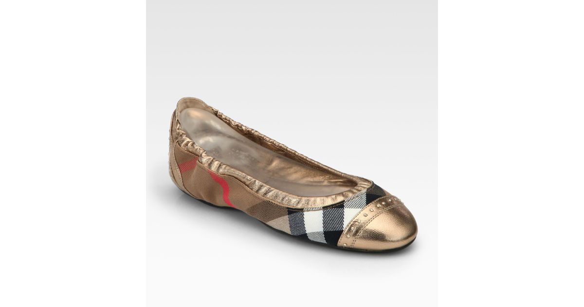 burberry ballet flats sale