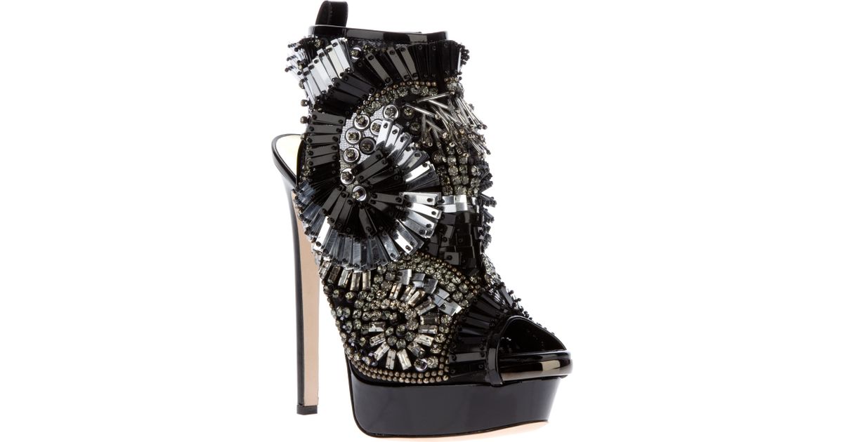 dsquared embellished heels