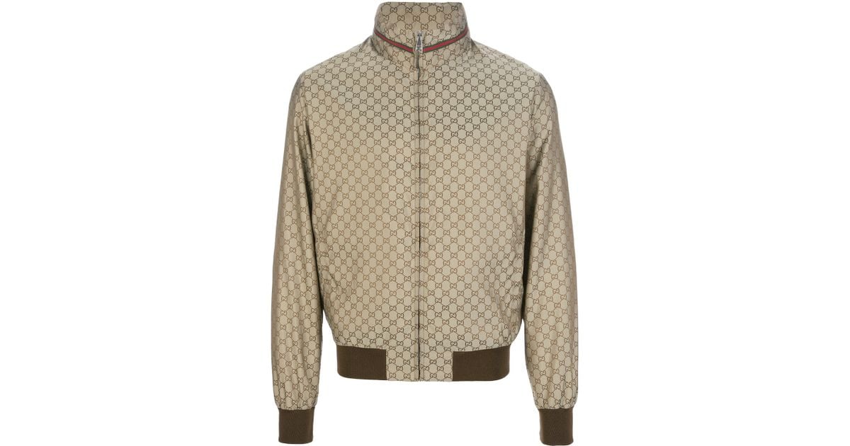 gucci monogram bomber jacket