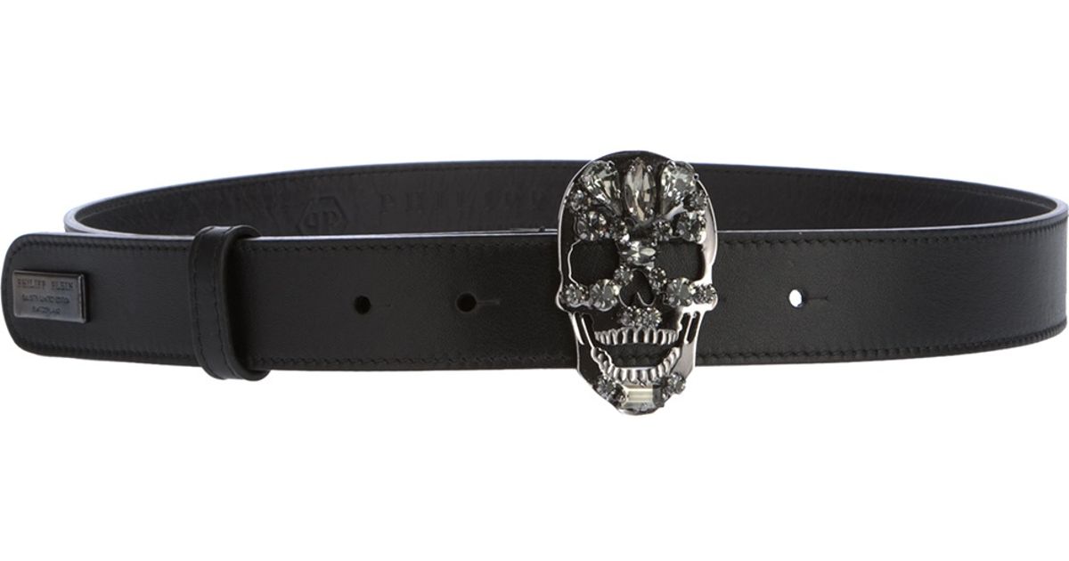 philipp plein skull belt