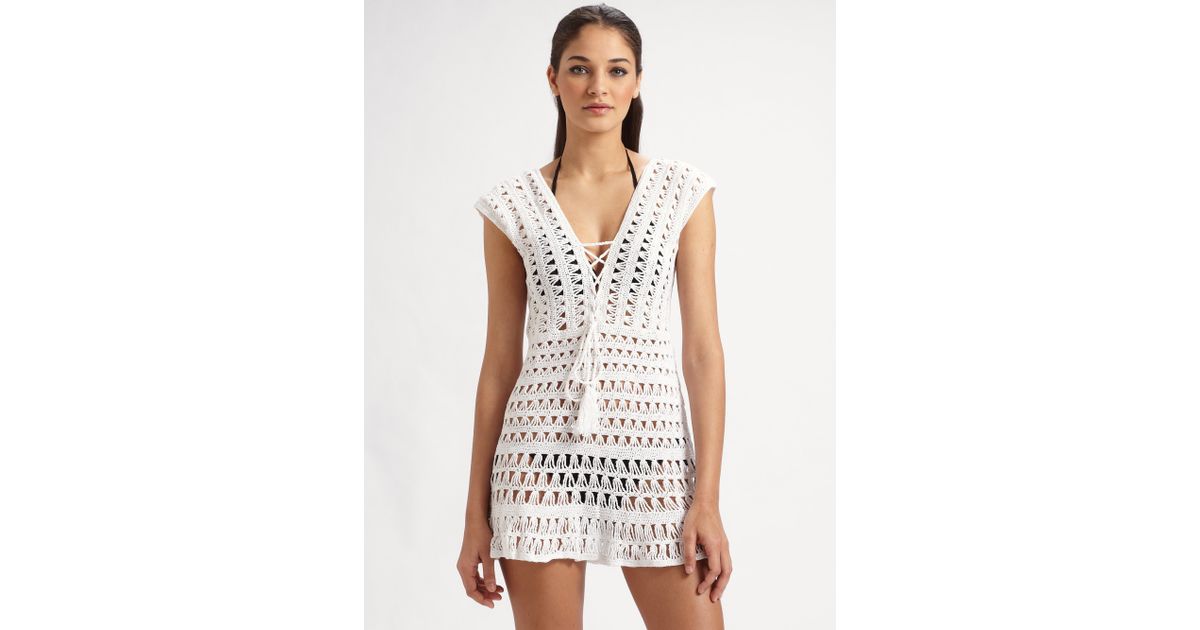 anna kosturova crochet dress