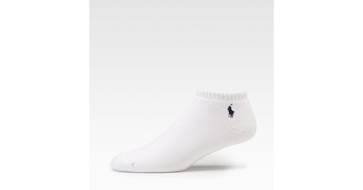 ralph lauren white ankle socks