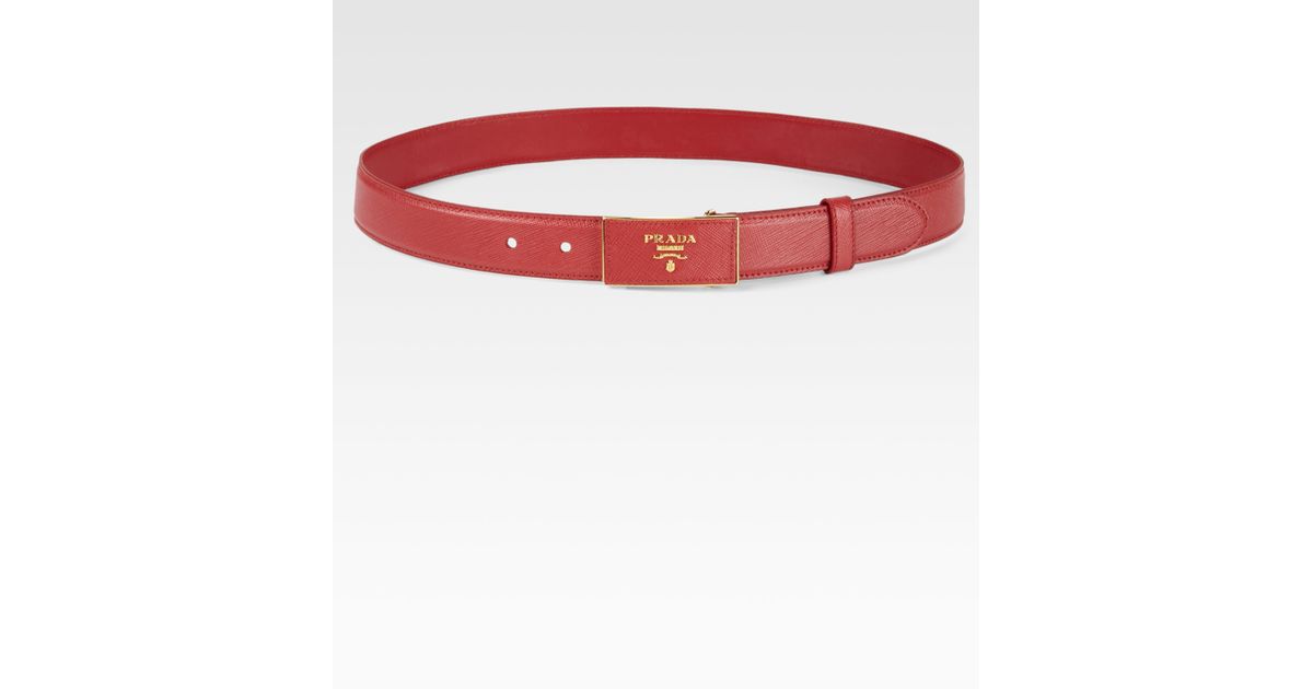 prada feather belt  