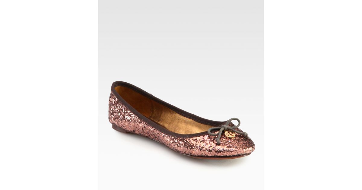 tory burch sparkle flats