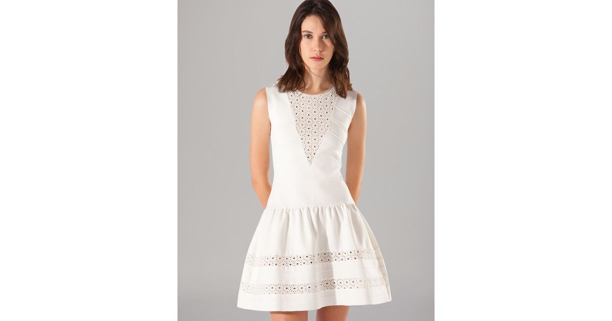 maje white dress