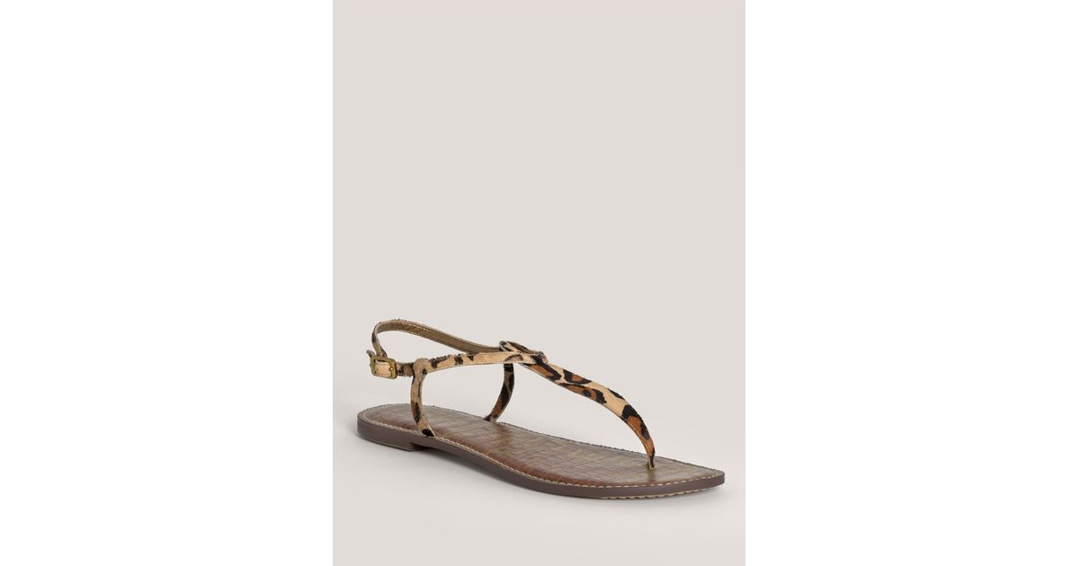 sam edelman leopard gigi sandals