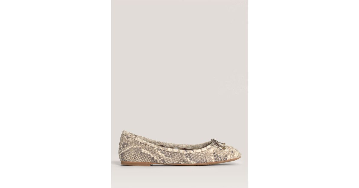 sam edelman snake print flats