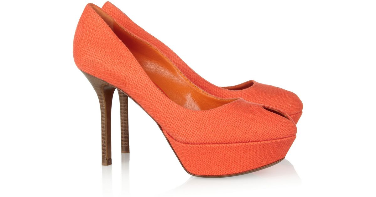 sergio rossi platform pumps
