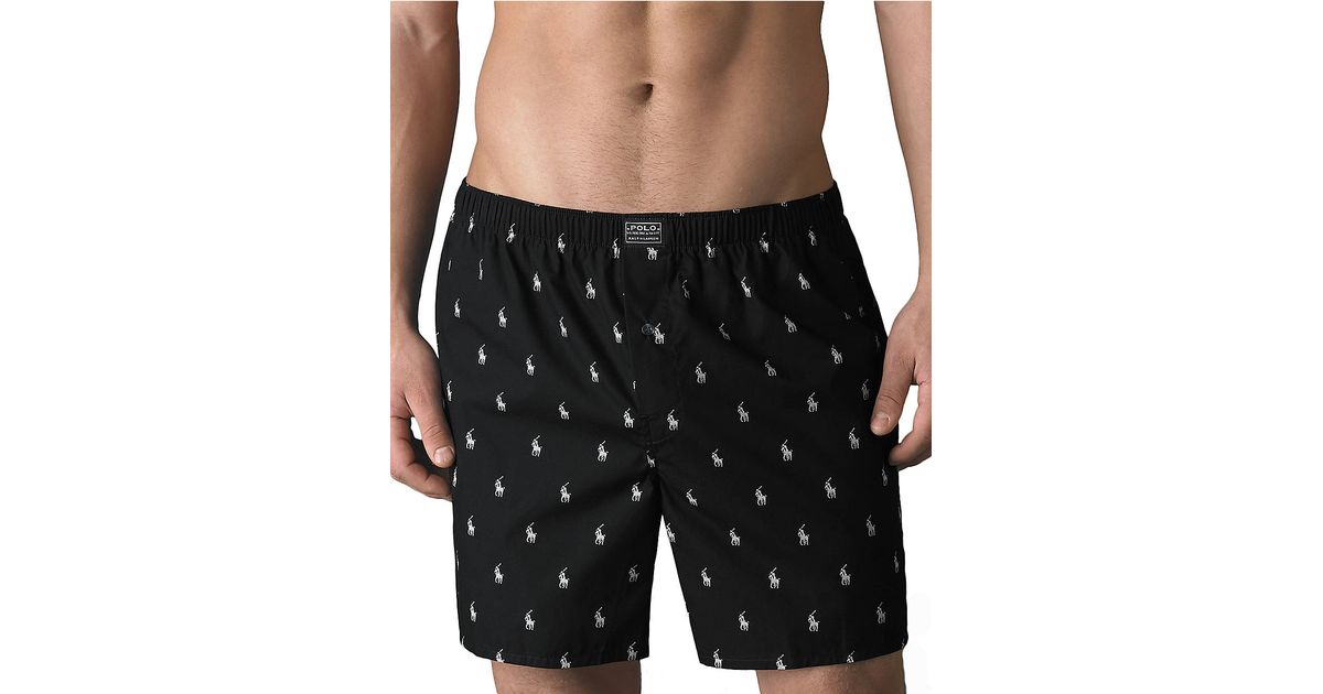 polo allover pony boxers