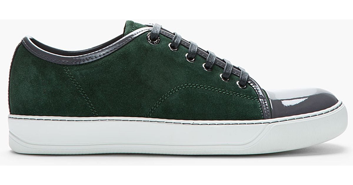 lanvin sneakers green