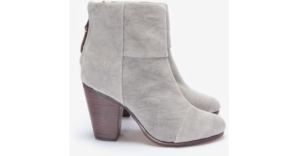 rag and bone newbury boot grey