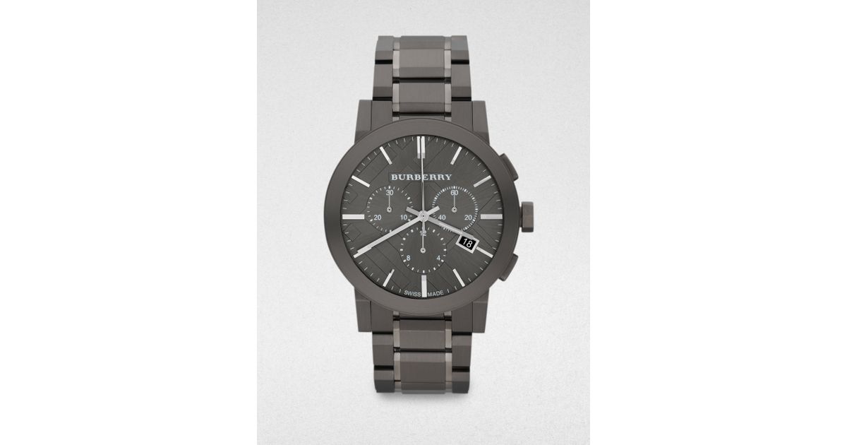 burberry titanium watch