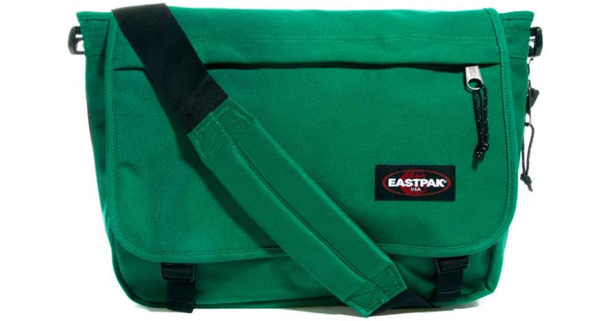 Eastpak Green Delegate Messenger Bag For Men Eastpak Green Delegate Messenger Bag For Men