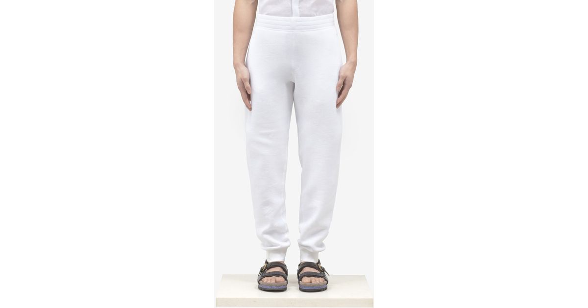 Lanvin Jogging Pants in White for Men Lyst