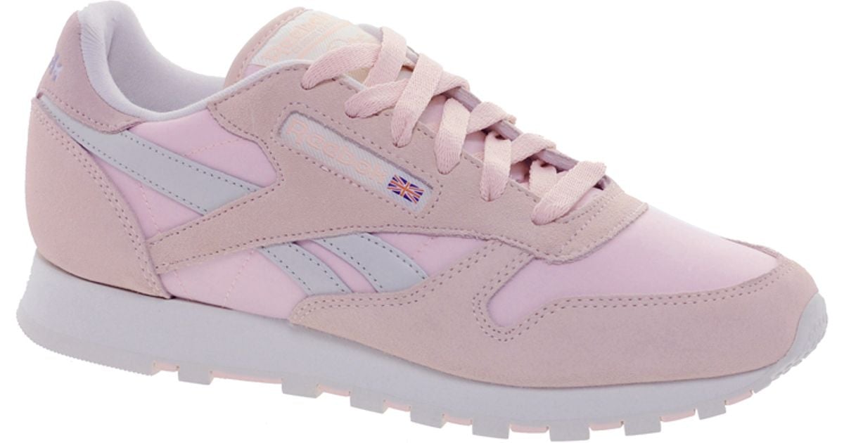 baby pink reebok