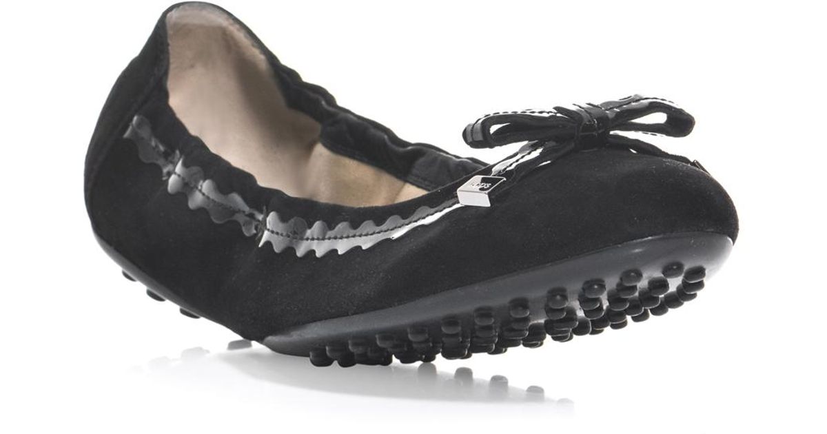 tods ballerina shoes