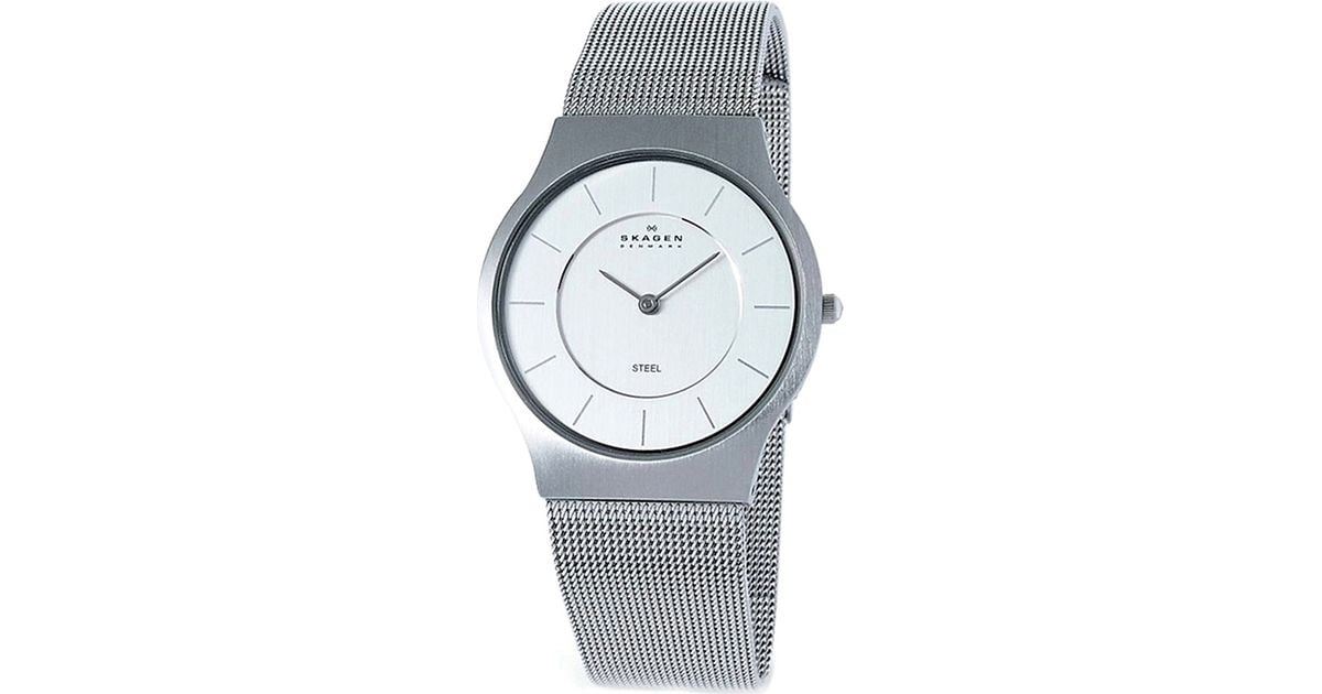 Skagen 233lss Stainless Steel Watch in Metallic Lyst