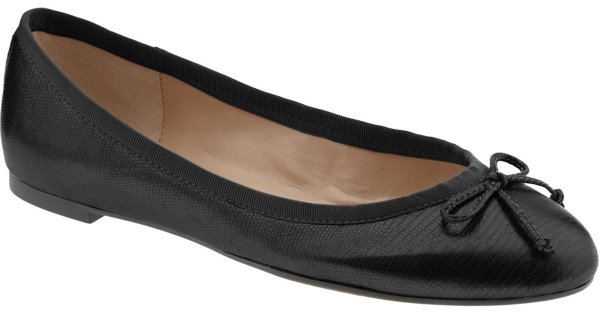 banana republic black ballet flats