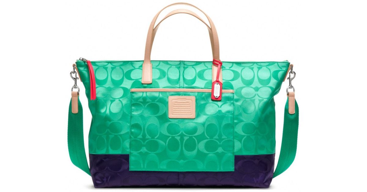 Coach weekender bag outlet nylon
