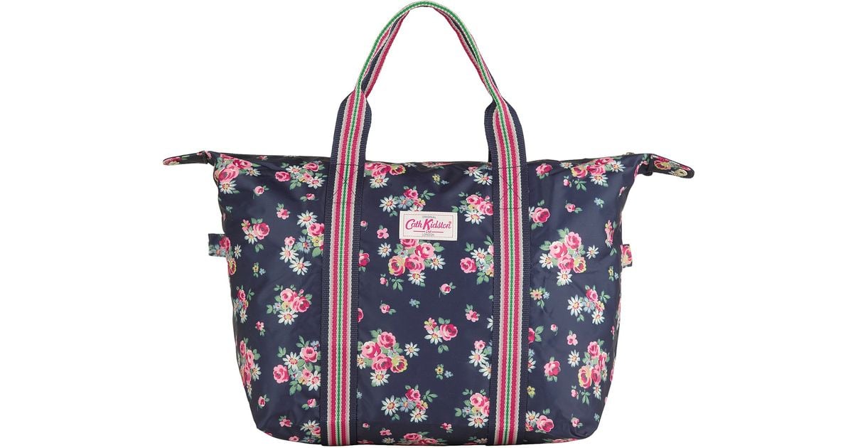 cath kidston navy floral bag