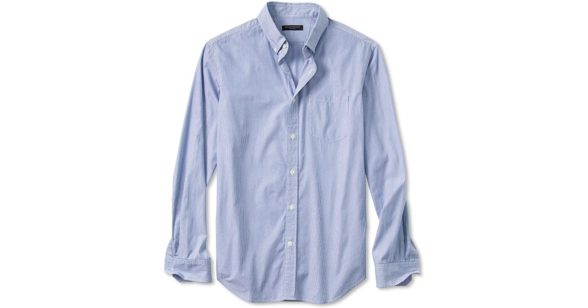 banana republic soft wash slim fit