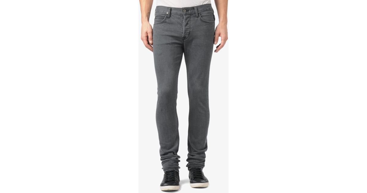 Hudson Jeans Barrow Skinny in Gray for Men | Lyst