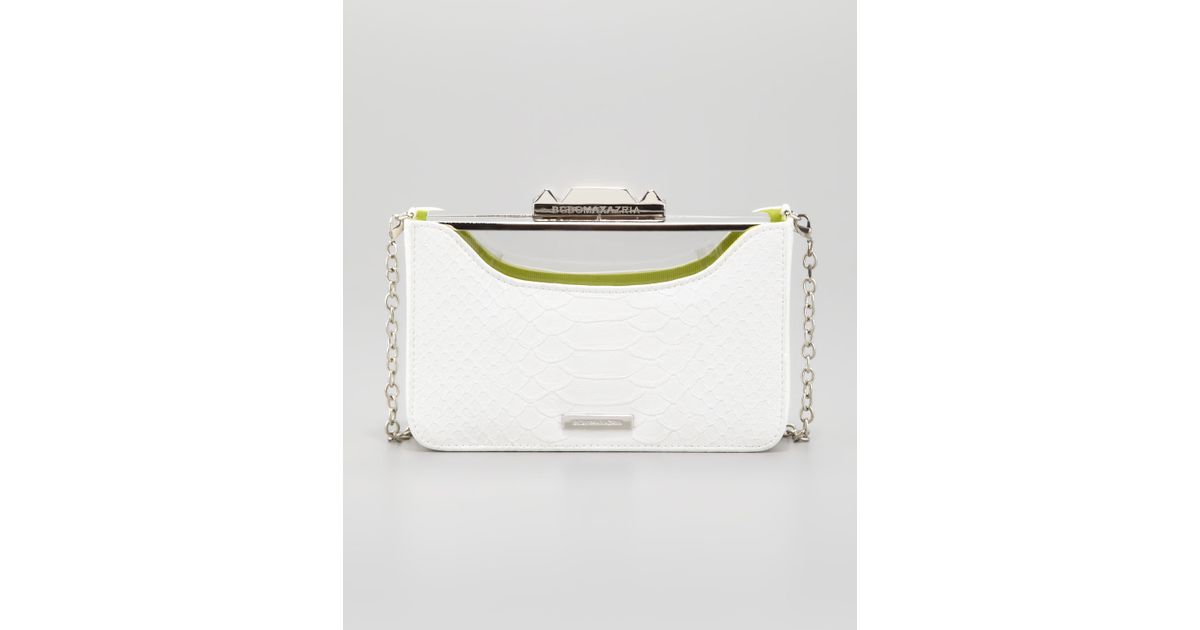 lucite clutch bag