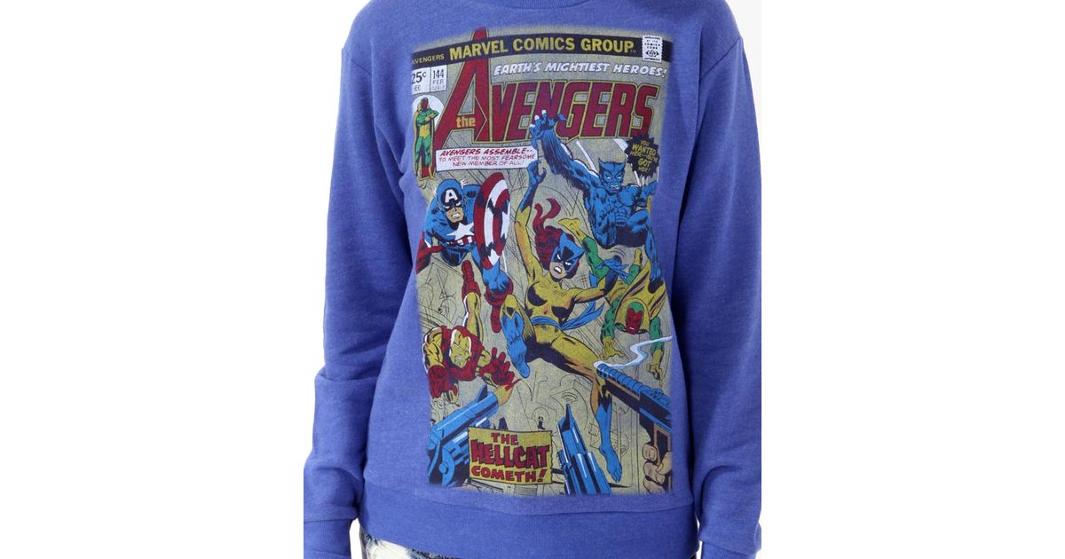 avengers sweatshirt forever 21