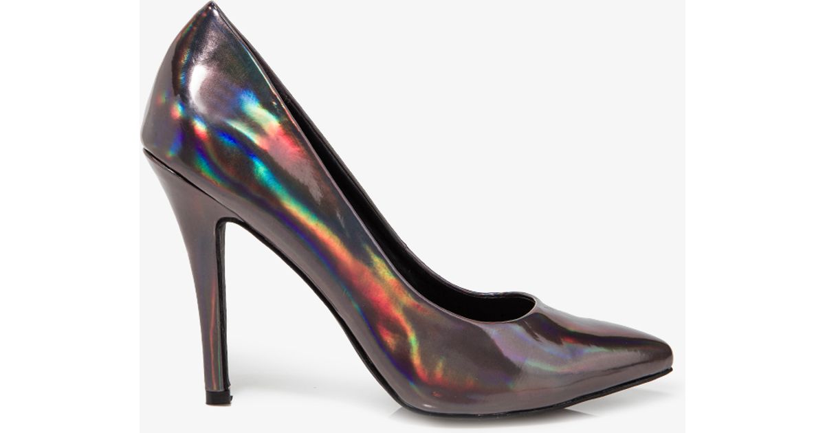 holographic heels forever 21