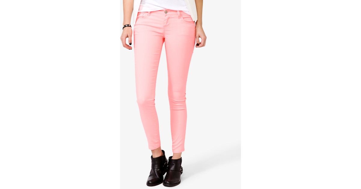 neon jeans forever 21