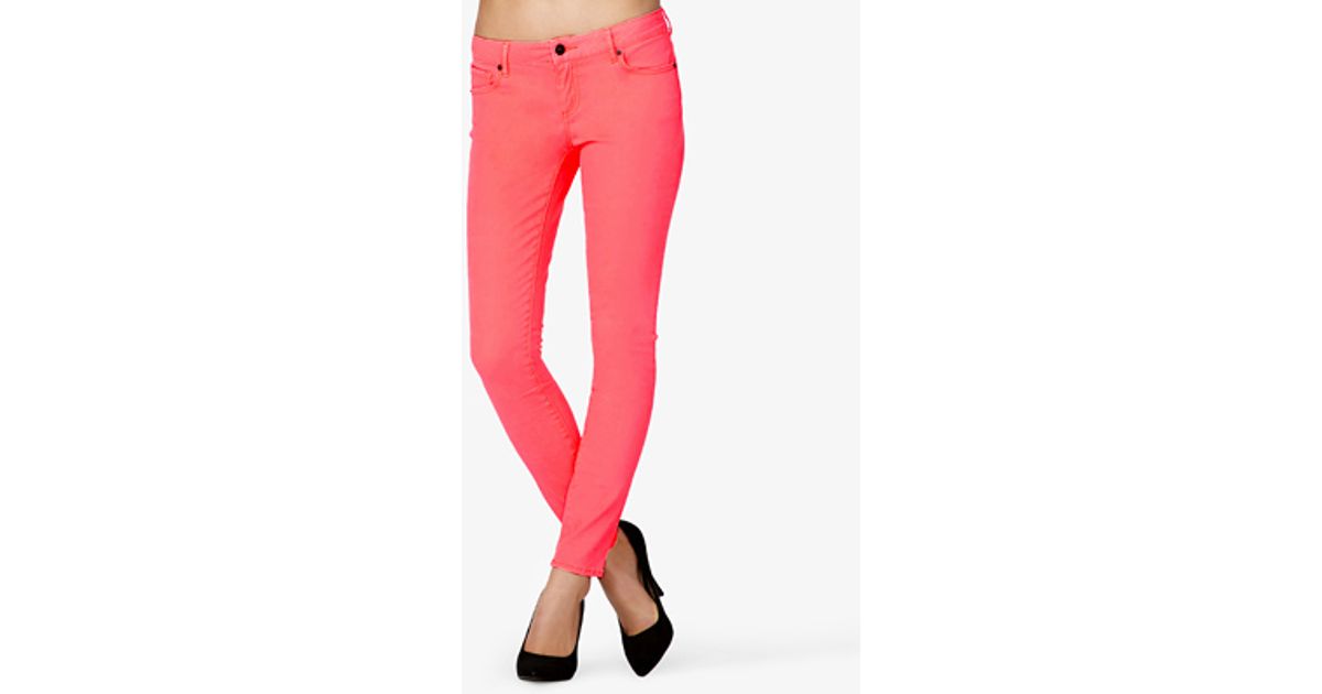 neon jeans forever 21
