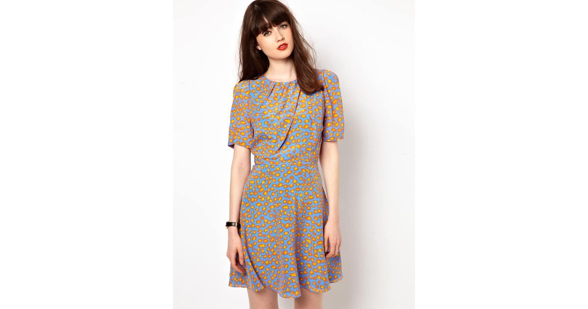 small leopard print dress