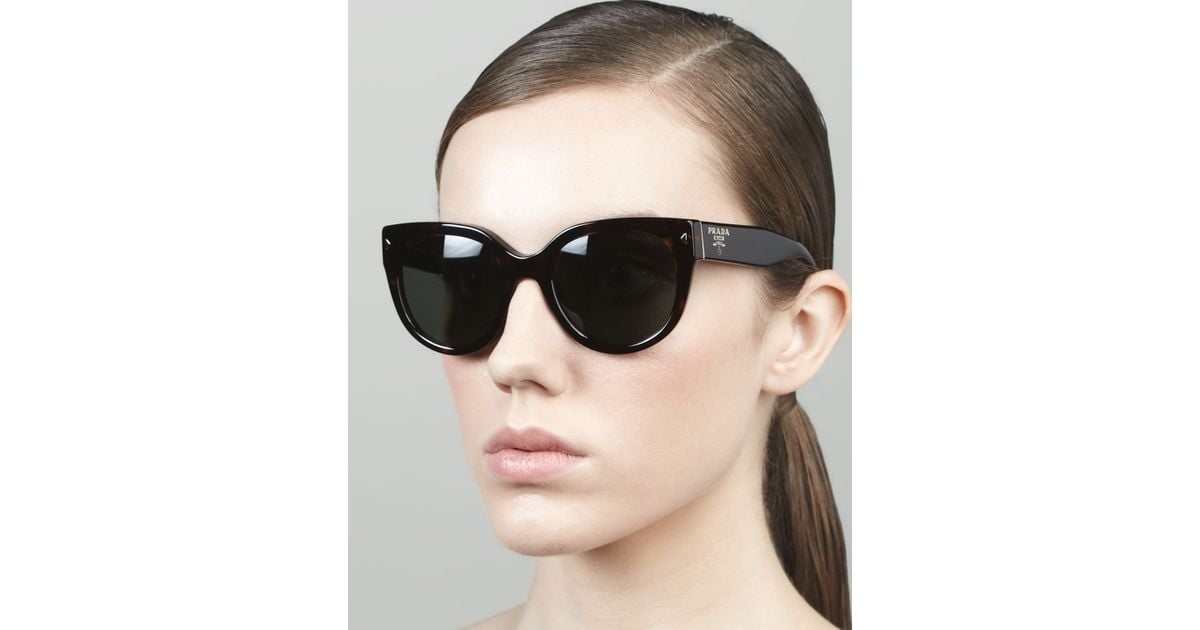prada 56mm square sunglasses