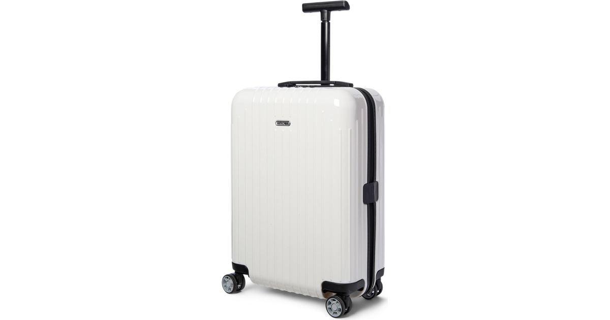 rimowa luggage white