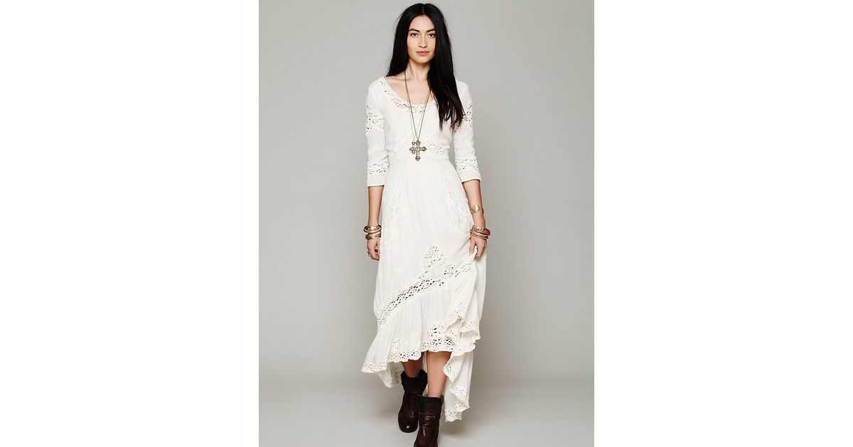 Free people mexican wedding dress hotsell