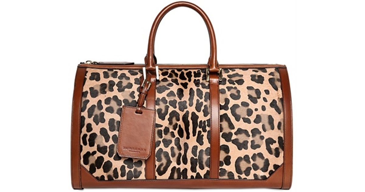 burberry leopard print bag
