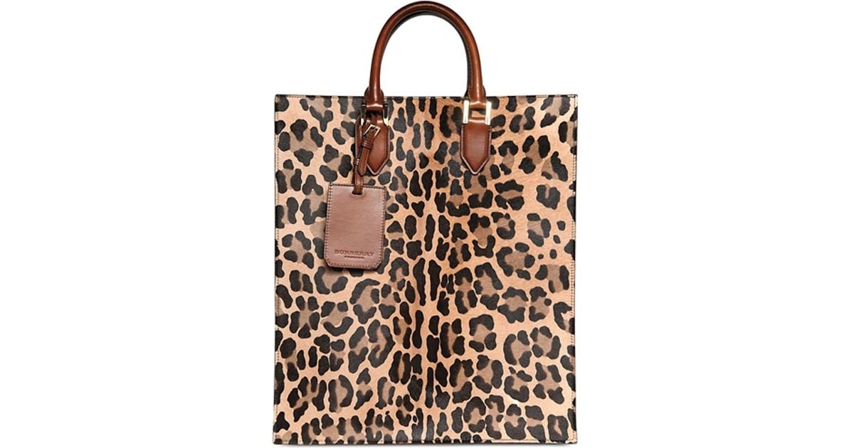 burberry leopard bag