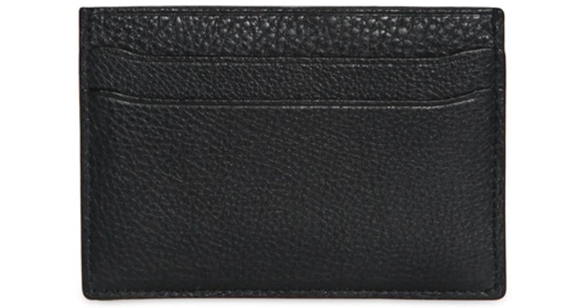 armani card wallet