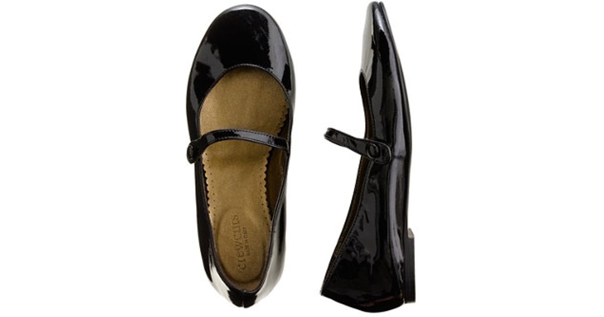 girls patent mary janes